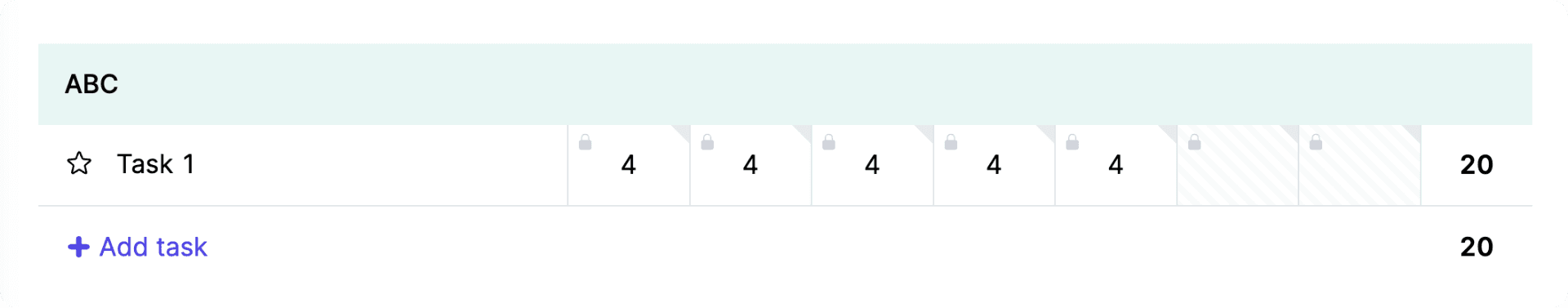 Locked time entry tooltip showing reasons why timesheet cannot be edited